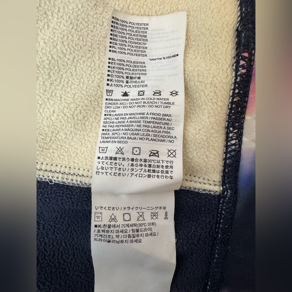 Burton Heron floral prism fleece pullover - Picture 8 of 9